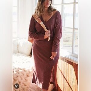 Anthropologie daily practice sweater dress nwt